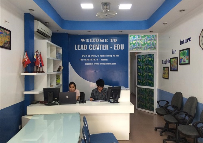 Chuyển nhượng trung tâm tiếng Anh Lead Center 342A Bà Triệu