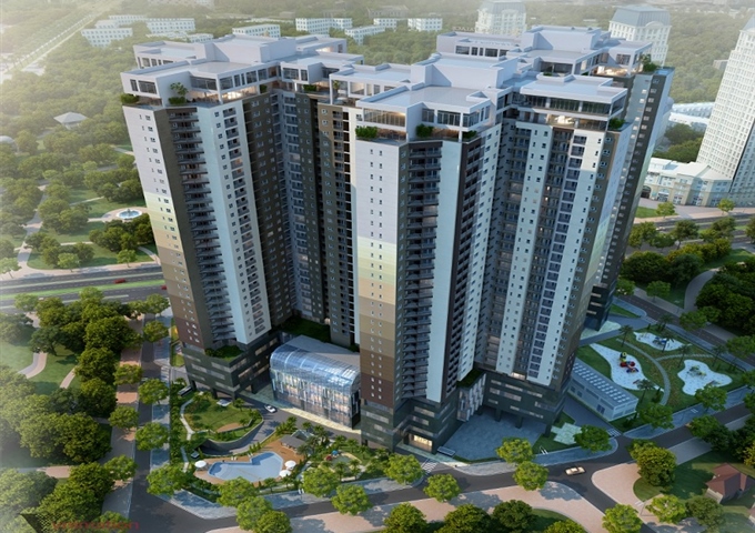 Cho thuê 2500m2 sàn tầng hầm chung cư Golden Palace Mễ Trì để kinh doanh. Giá 67 nghìn/m2/tháng