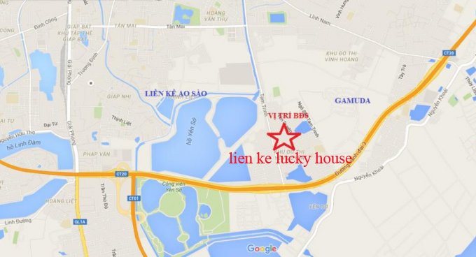 Bán suất ngoại giao liền kề dự án Lucky House Tam Trinh, Hoàng Mai