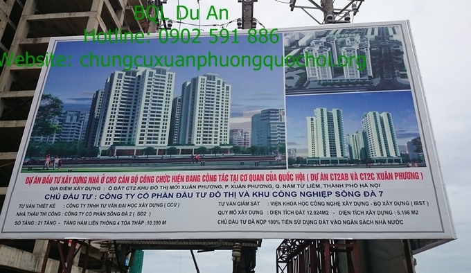 Chung cư KĐT Xuân Phương Quốc Hội bán trực tiếp từ CĐT, giá gốc 17tr/m2