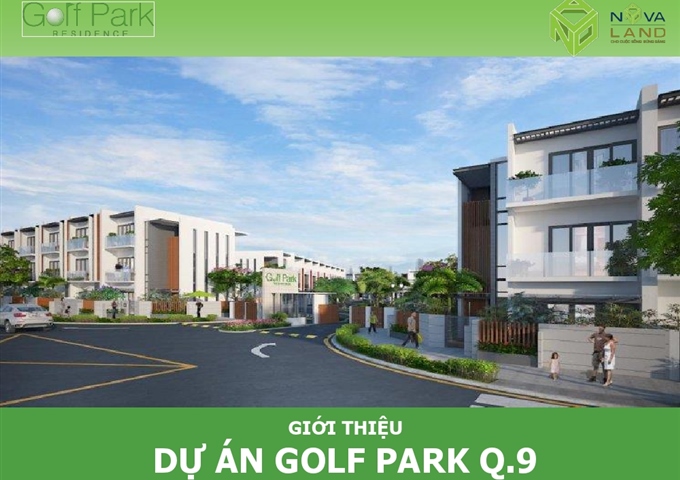 Nhà phố Golf Park Residence của CĐT Novaland đã hoàn thiện - Thanh toán 30% nhận nhà ở ngay