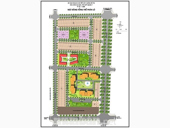 Bán đất dự án khu dân cư ADC Phú Mỹ, Quận 7, giá tốt LH 0948999478