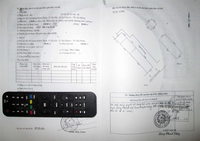 Bán nhà số 154 Lương Khánh Thiện, Cầu Đất, Ngô Quyền, Hải Phòng. Liên hệ: 01664036860