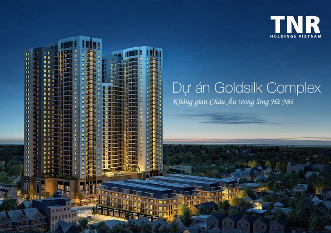 Bán chung cư Goldsilk Residence - Vạn Phúc dt 78m giá 1,4 tỷ, tặng ô tô trị giá 230tr
