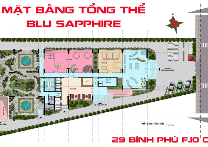 Bán gấp căn hộ Blue Sapphire Bình Phú
