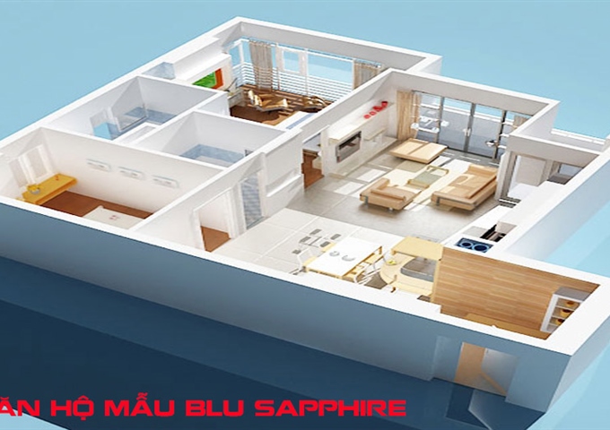 Bán gấp căn hộ Blue Sapphire Bình Phú