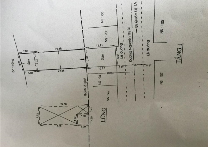 Bán nhà mặt tiền lớn Nguyễn Thị Tú, quận Bình Tân
