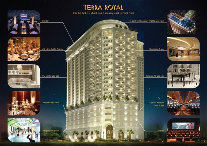 Căn hộ Terra Royal, khách sạn 5* cao cấp, Lý Chính Thắng, Nam Kỳ Khởi Nghĩa. LH CĐT 0902.708.101