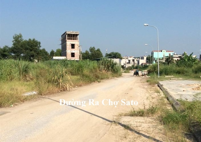 Bán nhiều lô đất sau lưng chợ Sato, KĐT Cao Xanh Hà Khánh A