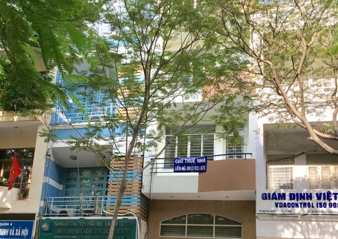 Bán nhà sổ hồng: số 77 Nguyễn Trường Tộ, Phường 12, Quận 4, TP. Hồ Chí Minh