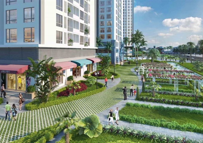 Cho thuê shophouse Park Hill Times City: Park 1, Park 2 đã nhận bàn giao làm cửa hàng kinh doanh