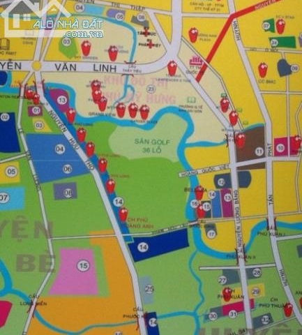 Chuyên bán đất khu sân golf 36 lỗ cũ, xã Phước Kiển, huyện Nhà Bè. Anh/chị quan tâm LH 0983069209