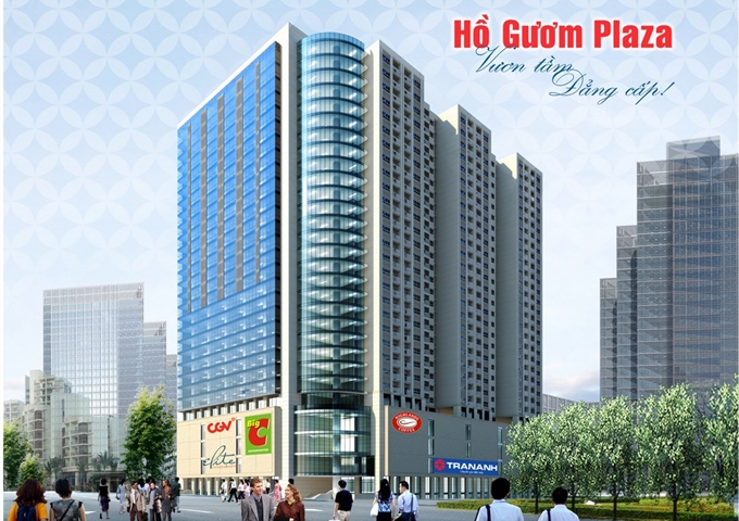 Chủ đầu tư bán căn hộ tòa C - Hồ Gươm Plaza giá từ 21tr/m2, full nội thất cao cấp LH: 0917 645 288