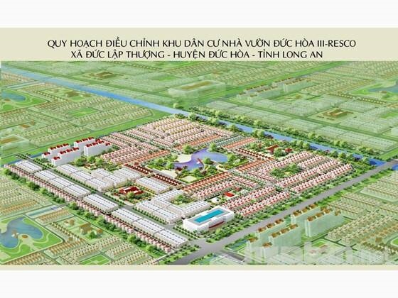 Chính chủ cần bán gấp lô đất nền biệt thự liên kế vườn tại khu dân cư Đức Hòa 3