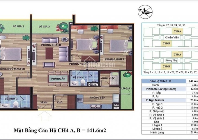 Bán căn chung cư CH4A tòa CT4 Vimeco, mặt phố Nguyễn Chánh
