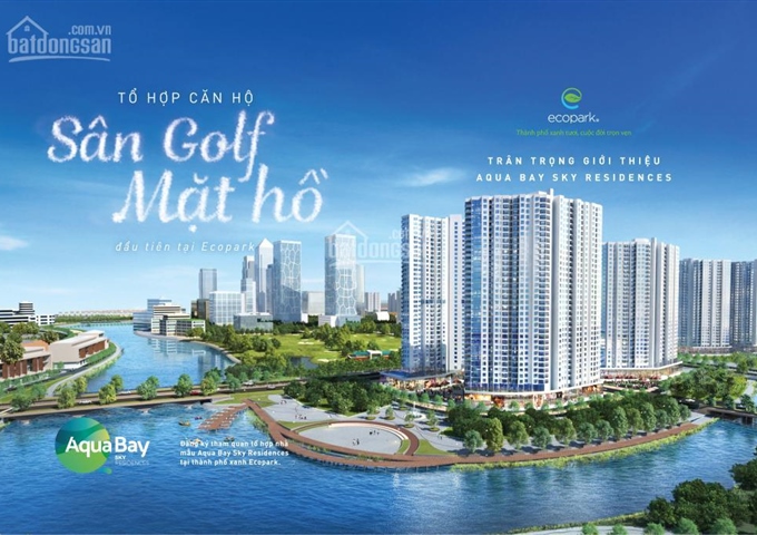 Mở bán căn hộ Sky 3 Aquabay - Ecopark