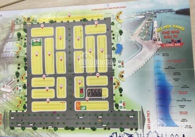 Chính chủ cần bán gấp lô đất tái định cư KDC Phước Đông, giá 265tr/nền
