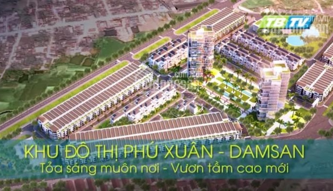Khu đô thị DamSan Phú Xuân - thành phố Thái Bình