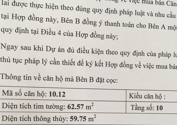 Cần bán căn hộ Soho Premier, Bình Thạnh 63m2