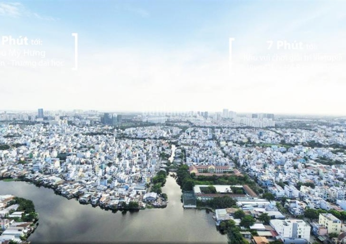 M-One Nam Sài Gòn gần LotteMart Quận 7. T7/2017 nhận nhà vào ở, giá 1,75 tỷ/căn (bao VAT và 2% PBT)