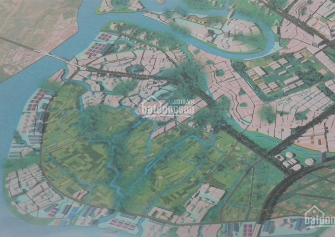 Bán đất mặt tiền dự án cầu Cát Lái 470 ngàn/m2, Nhơn Trạch Đồng Nai