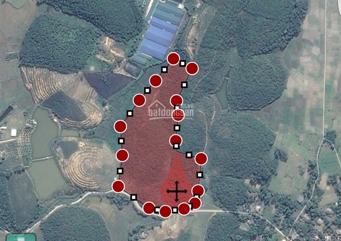 Bán đất đồi tại Lương Sơn, Hòa Bình