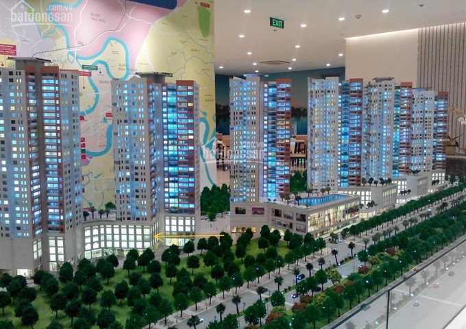 Cắt lỗ officetel 1PN - 1 tỷ 55 - The Sun Avenue - SAV5.2. Xx - TT hành chính Sala Q2