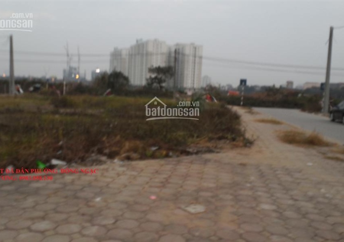 Bán đất phân lô Đông Ngạc sổ đỏ 80m2 Q. Bắc Từ Liêm giá 3,5 tỷ LH: 0983.058.130