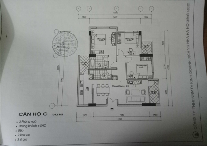 Chính chủ bán CHCC tầng 8, nhà OCT3B (khối 15 tầng), khu đô thị Resco, Cổ Nhuế, Xuân Đỉnh, TL, HN