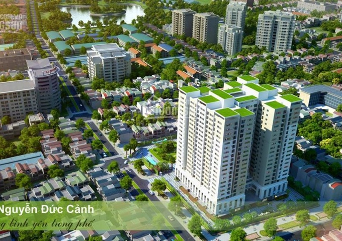 Bán chung cư HUD 3 Nguyễn Đức Cảnh 52m2 thiết kế 2 phòng ngủ, giá hời