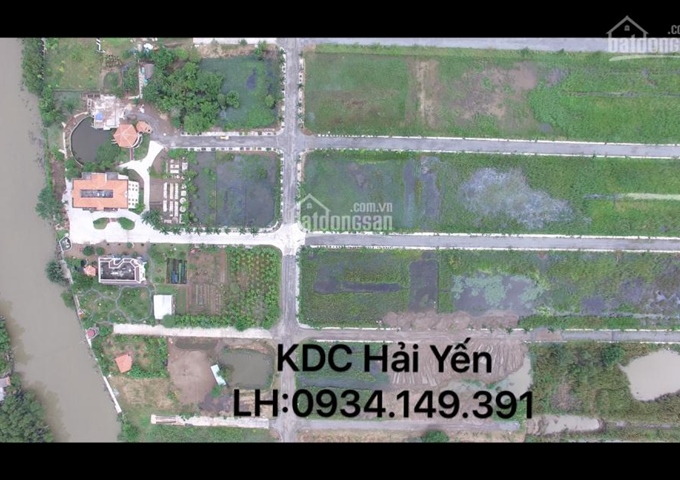 Bán đất nền KDC Hải Yến giá rẻ nhất Bình Chánh, chỉ 9tr/m2, bao sang tên, xây dựng tự do