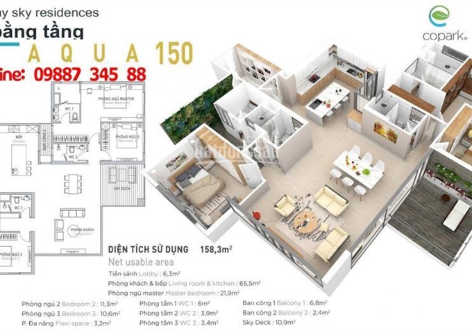 Ecopark mở bán tòa căn hộ Lake 2 khu tổ hợp Aqua Bay