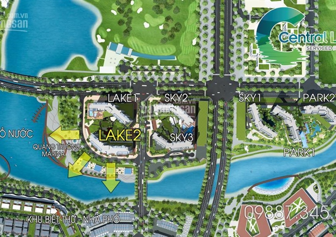 Ecopark mở bán tòa căn hộ Lake 2 khu tổ hợp Aqua Bay