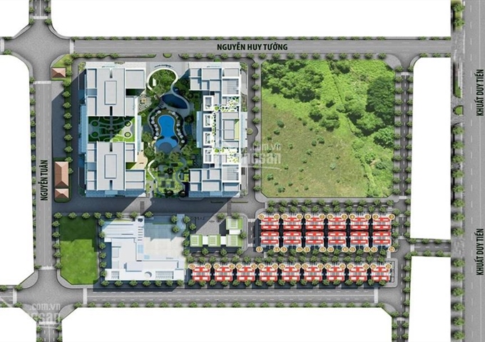 Cho thuê mặt bằng kinh doanh 203 Nguyễn Huy Tưởng - Imperia Garden