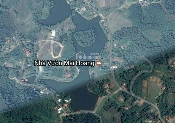 Bán 1700m2 đất mặt hồ Đá Dựng, trại mới Tiến Xuân, cách TT Hà Nội 30km