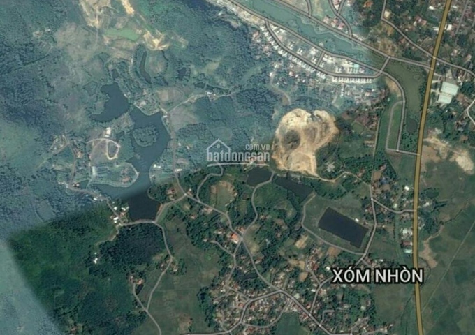 Bán 1700m2 đất mặt hồ Đá Dựng, trại mới Tiến Xuân, cách TT Hà Nội 30km