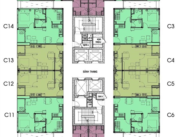 Bán căn hộ sen hồng trả góp, liền kề phạm văn đồng chỉ 505 tr/căn, sổ hồng riêng lâu dài