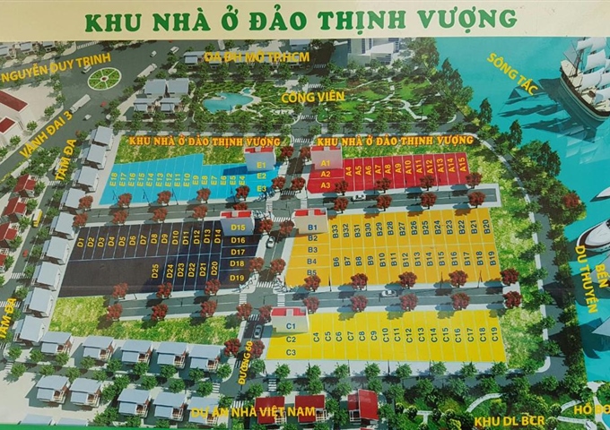 Bán đất khu dân cư Đảo Thịnh Vượng, đường Tam Đa, phường Trường Thạnh Quận 9