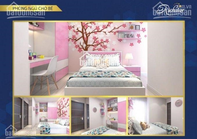 Bán căn hộ Richstar, 2PN + 2WC, 65m2, 1,650 tỷ