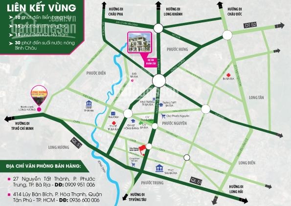 Bán đất nền khu thương mại, dịch vụ, nhà ở hoàn cầu TP. Bà Rịa Vũng Tàu