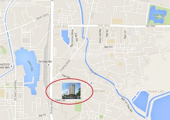 Dự án chung cư và liền kề 89 Thịnh Liệt, Hoàng Mai, Hà Nội giá rẻ