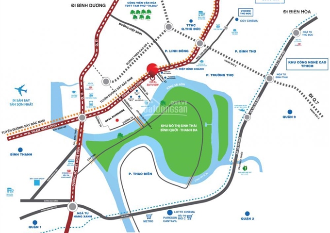 Cập nhật mới nhất dự án căn hộ Opal Skyview Phạm Văn Đồng - Chỉ 10 phút đến sân bay