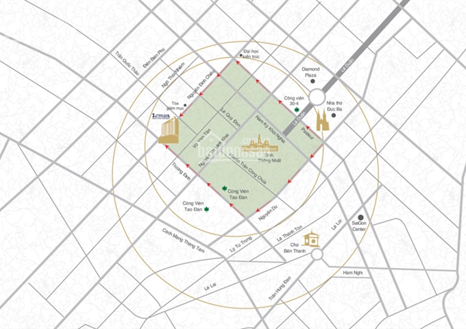 Tập Đoàn Đất Xanh bán căn hộ cao cấp Léman Luxury Apartments duy nhất tại quận 3 - 96.69m2