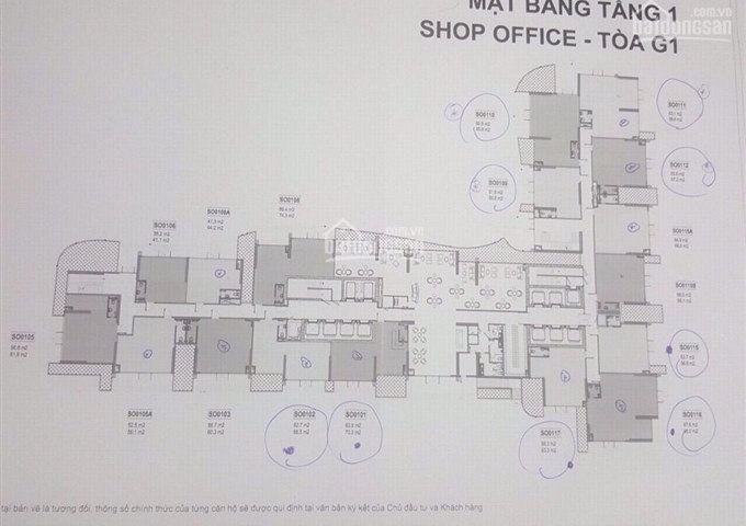 Bán shophouse căn 05A tầng 1 dự án Vinhomes Greenbay Mễ Trì