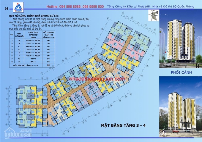 Bán căn ngoại giao CT1 Thạch Bàn 43m2, 63m2, 73m2, 93m2, 98m2 số lượng có hạn