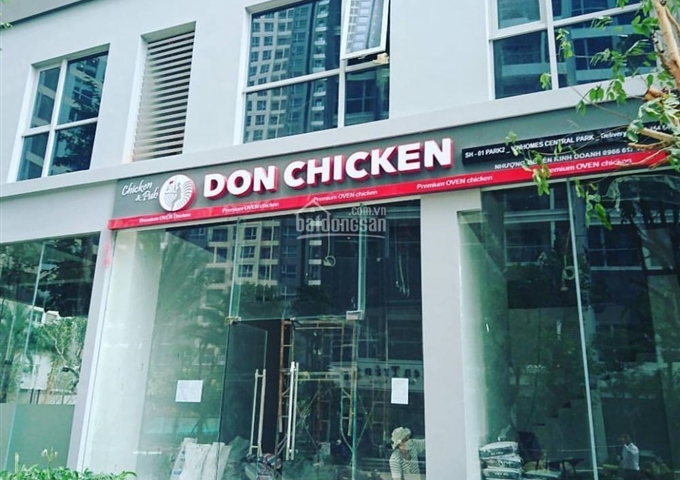 Shophouse Vinhomes Central Park chỉ còn 18 căn cho thuê. LH 0907799236