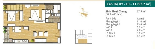 Bán căn hộ 92m2 chung cư Hoàng Cầu Skyline, giá rẻ 3,4 tỷ, bao phí sang tên
