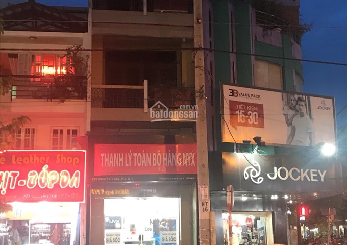 Chính chủ cho thuê nguyên căn nhà MT 279 Nguyễn Trãi, P. 2, Q. 5 DT 4x15m nở hậu giá 91tr/th