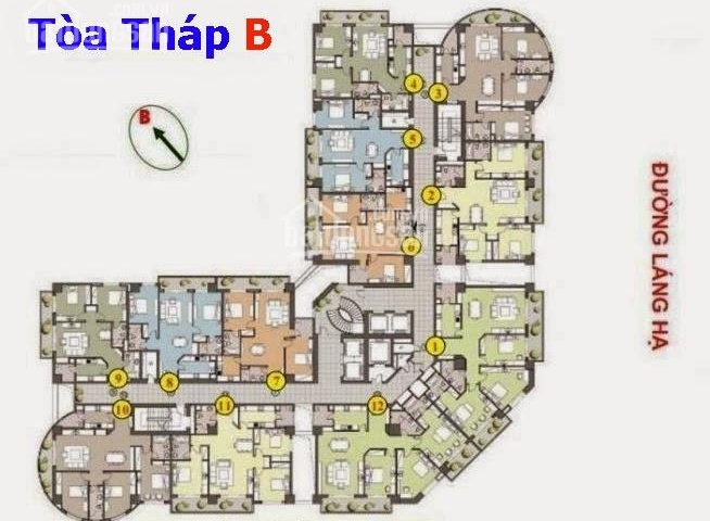 Tôi cần bán cắt lỗ căn hộ Sky City ở 88 Láng Hạ, DT 145m2, 3PN, giá 39,5 triệu