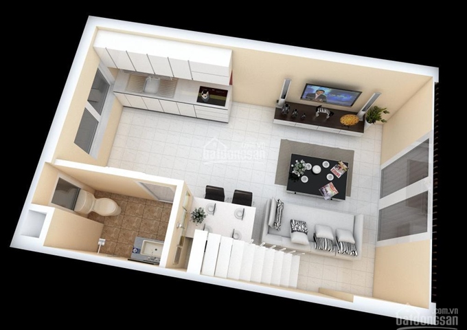 Bán nhà ở xã hội DTA Nhơn Trạch giá cực rẻ 218 triệu/căn, thanh toán 65 triệu nhận nhà ở ngay